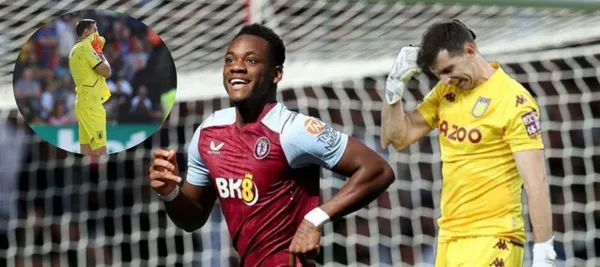 El jugador colombiano fue figura en la victoria 3-0 de Aston Villa ante Crystal Palace en Premier League