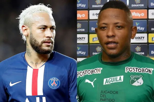 El jugador colombiano fue la figura del Deportivo Cali ante Boca Juniors en la Copa Libertadores y llamó la atención por algo que hizo al estilo Neymar.