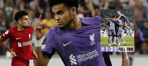 El jugador colombiano fue uno de los más destacados en la victoria 3-1 de Liverpool ante LASK