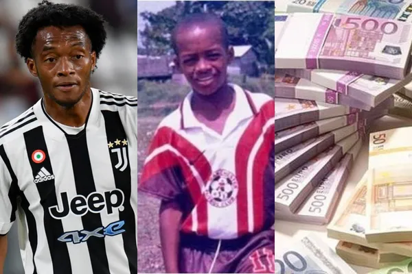El jugador colombiano gana millones en la Juventus de Italia donde es figura