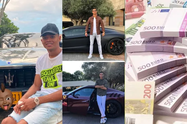El jugador colombiano ha presumido en redes sociales sus lujosos y costosos carros