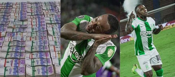 El jugador colombiano no ha renovado su contrato con Atlético Nacional