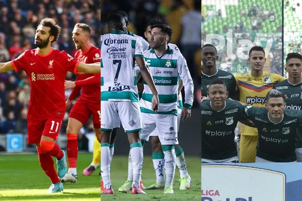 El jugador colombiano Harold Preciado sigue anotando en Santos Laguna teniendo un gran rendimiento como Mohamed Salah en Liverpool.