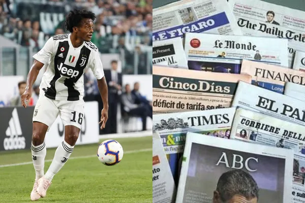 El jugador colombiano ingresó al minuto 79 del partido de Juventus ante Fiorentina que ganó la Vecchia Signora 2-0 y avanzó a la final de la Copa de Italia.