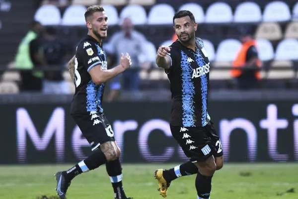 El jugador colombiano ingresó en el segundo tiempo en el partido de Racing ante Platense tras haber estado tres meses por fuera de las canchas por lesión.