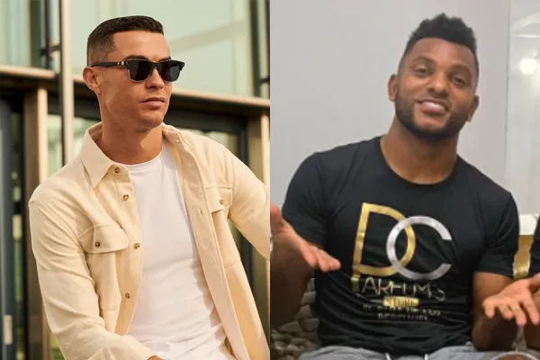 El jugador colombiano le sigue los pasos al astro portugués en el gusto por los autos de lujo.