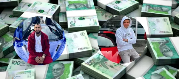 El jugador colombiano le sigue los pasos a Arturo Vidal con un millonario lujo