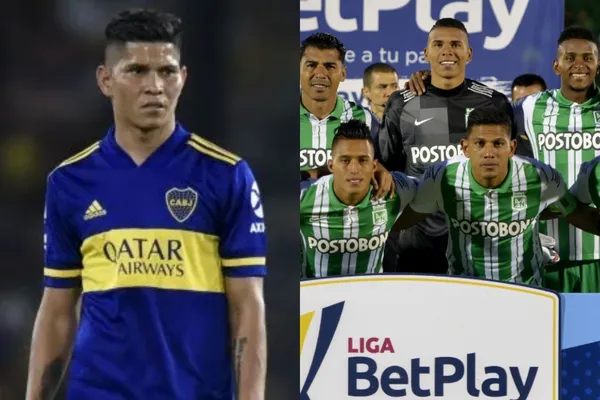 El jugador colombiano llegó al club xeneize procedente de Atlético Nacional en el 2019
