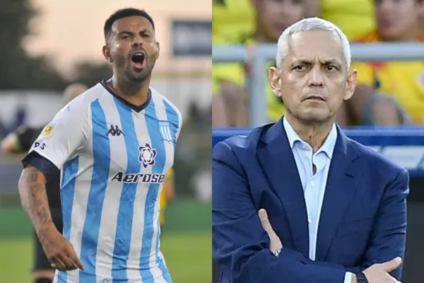 El jugador colombiano llegó esta temporada a Racing y ya debutó en el equipo que dirige Fernando Gago.