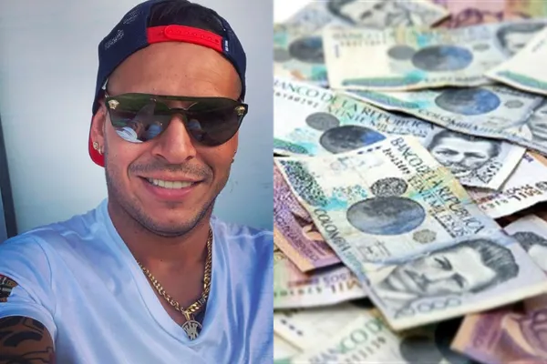 El jugador colombiano milita en la segunda división del FPC, pero sigue teniendo grandes lujos como una moto BMW R1250 GS.