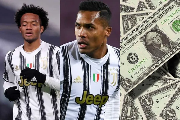 El jugador colombiano pese a ser un referente que ha llevado la banda de capitán tiene un salario inferior al brasileño.