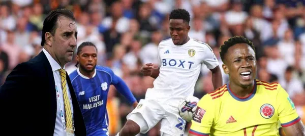 El jugador colombiano recibió un gran apoyo en Leeds de Inglaterra