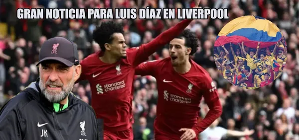 El jugador colombiano recibió una gran noticia en Liverpool