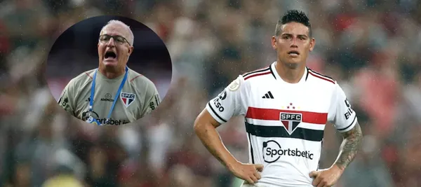 El jugador colombiano recibió una mala noticia en el club brasileño