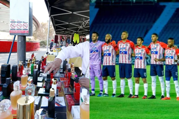 El jugador colombiano se destacó en varios clubes internacionales por su fútbol, juega en la liga colombiana y ahora vende perfumes.