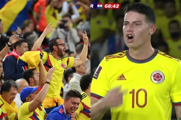 El jugador colombiano se pronunció sobre la polémica que se generó con los hinchas al finalizar el partido ante Perú en el estadio Metropolitano.