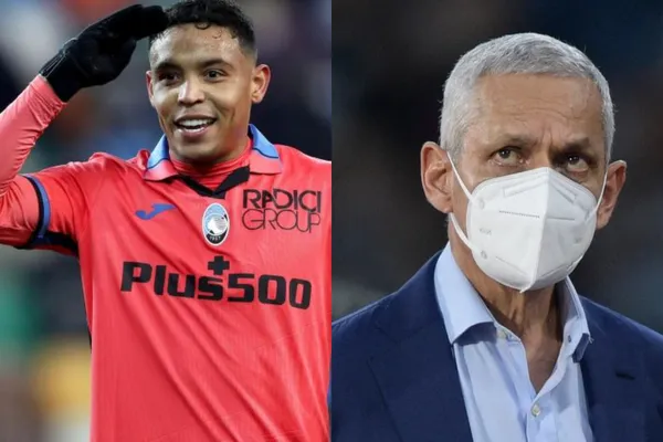 El jugador colombiano se recuperó de una lesión y está presente en el partido de Atalanta ante Bayer Leverkusen.