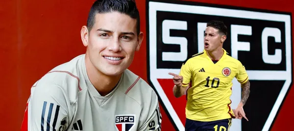 El jugador colombiano se unió al club brasileño tras su paso por la tricolor