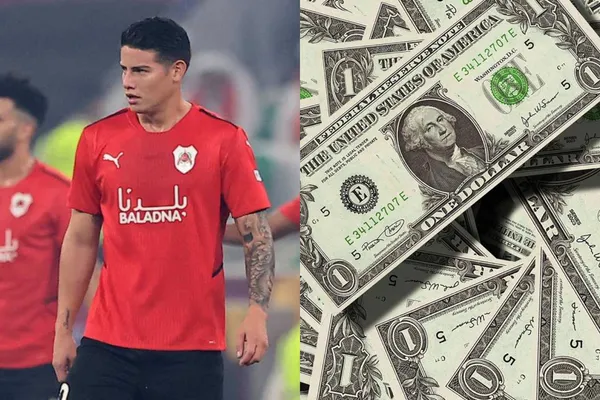 El jugador colombiano se viene recuperando de una lesión, según confirmó el entrenador de Al Rayyan.