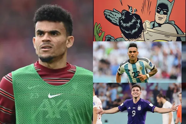 El jugador colombiano se viene recuperando de una lesión y le dio una lección a los dos jugadores argentinos