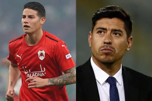 El jugador colombiano se vio involucrado en una polémica en torno a su presente en el club y su entrenador tuvo que dar declaraciones.