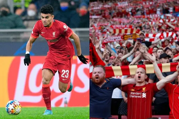 El jugador colombiano sigue brillando con Liverpool y mostró su gran habilidad previo al partido ante Manchester United en la Premier League.