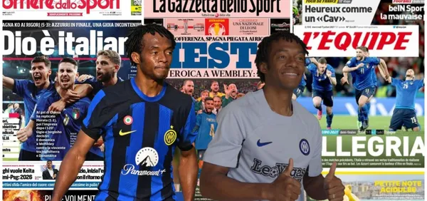 El jugador colombiano sorprendió a los hinchas en su debut con Inter de Milán