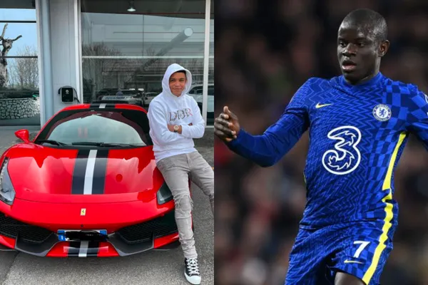 El jugador colombiano tiene un Ferrari, mientras el jugador del Chelsea fiel a su estilo prefiere algo más sencillo.