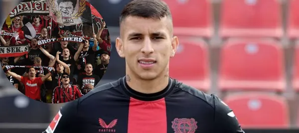 El jugador colombiano tuvo minutos en el partido de Bayer Leverkusen por la liga alemana