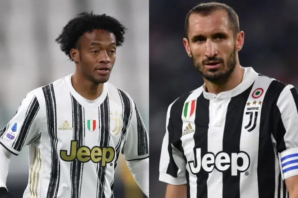 El jugador colombiano tuvo un gesto con el italiano luego del partido de Juventus ante Lazio en la liga de Italia.