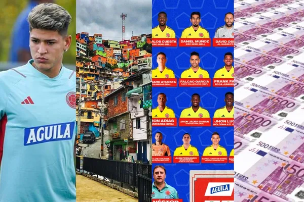 El jugador colombiano tuvo una infancia difícil y tras salir adelante ahora gana millones en un grande de Sudamérica