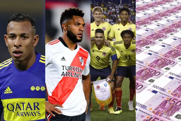 El jugador colombiano más valioso en Sudamérica juega en Brasil y fue llamado por Néstor Lorenzo