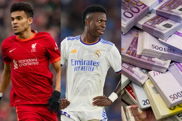 El jugador colombiano viene brillando en Liverpool al igual que el brasileño que tiene una gran cotización en el Real Madrid.