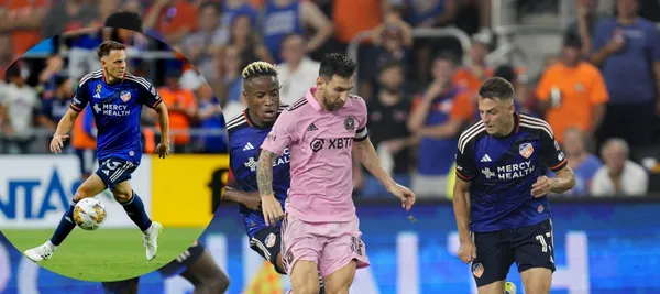 El jugador colombiano viene de jugar con Cincinnati ante Inter Miami en la MLS