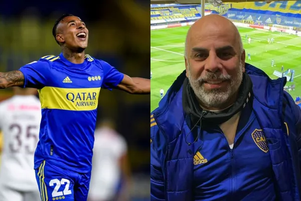 El jugador colombiano viene de salir campeón con Boca Juniors y ser figura marcando un golazo contra Independiente