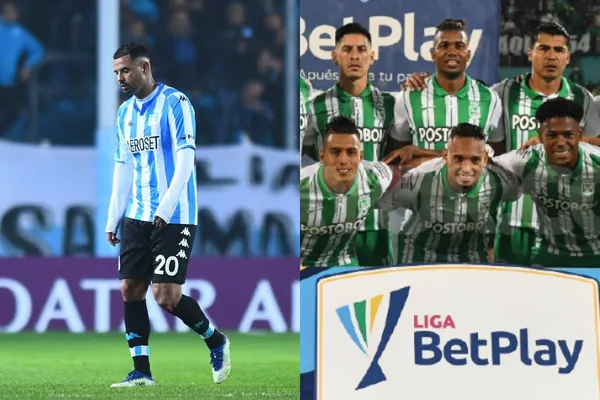 El jugador colombiano viene de tener una insólita acción con Racing en Argentina