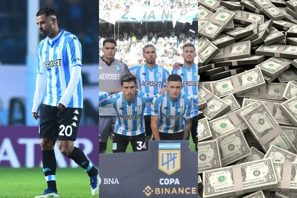 El jugador colombiano no vive un buen momento en Racing y podría salir del equipo de cara a la próxima temporada