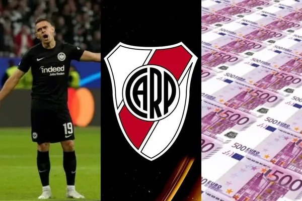 El jugador colombiano no vive un buen presente en el Eintracht Frankfurt de Alemania