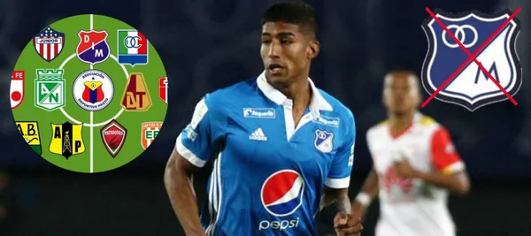 El jugador con pasado en Millonarios podría volver al FPC y traicionar al azul