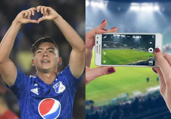 El jugador Daniel Ruiz la está rompiendo con Millonarios FC y tiene muy feliz a la hinchada del cuadro “Embajador”.
