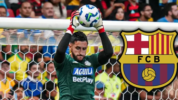 El jugador de la Selección Colombia al que sigue mirando el Barcelona Foto: FCF y Escudoteca