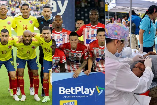 El jugador del cuadro tiburón, Freddy Hinestroza no tuvo un buen rendimiento en la Selección Colombia y ahora promociona un centro de estética dental.