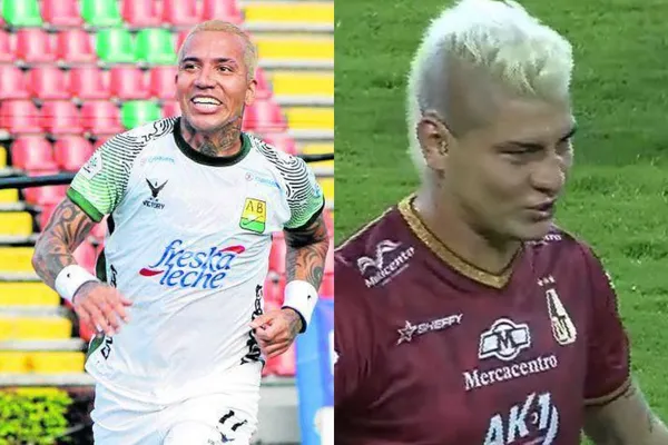 El jugador del Deportes Tolima tuvo una insólita acción en el partido ante Envigado en la liga colombiana.
