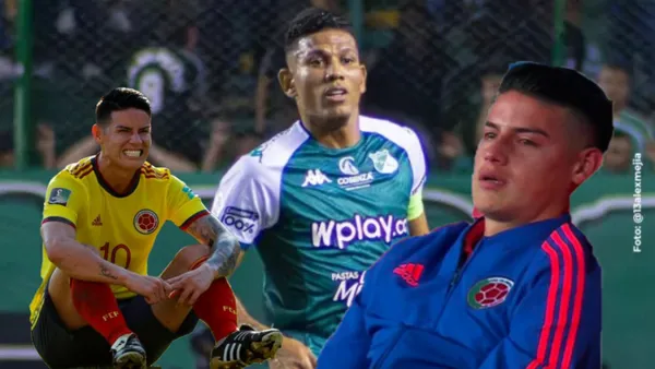 El jugador del Deportivo Cali le bajó el pulgar al 10 de la tricolor
