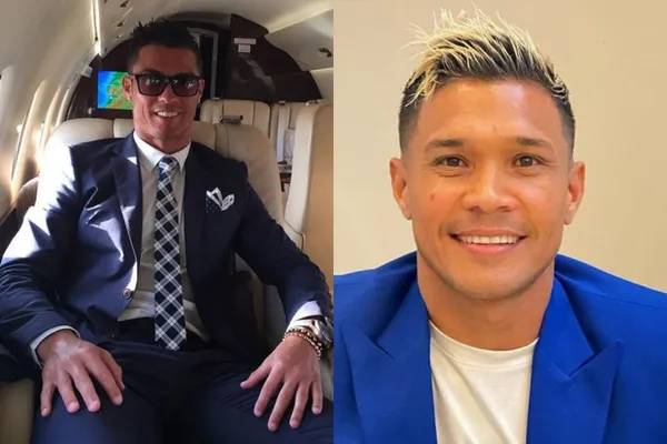 El jugador del Deportivo Cali se da grandes lujos al estilo Cristiano Ronaldo del Manchester United