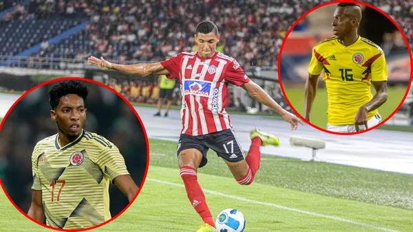 El jugador del Junior de Barranquilla busca llamar la atención de Lorenzo (Fotos: El Heraldo, Fubolred, Transfermarkt)