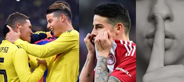 El jugador del Junior habló sobre su compañero James Rodríguez en selección Colombia