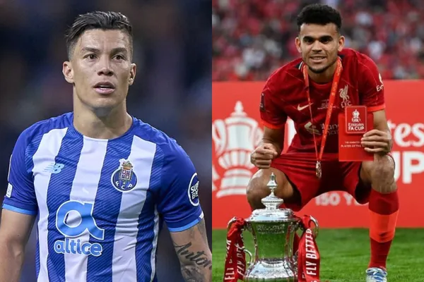 El jugador del Porto no olvida a su excompañero Luis Díaz quien juega en Inglaterra.