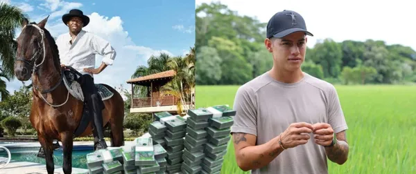 El jugador dio a conocer lo que sería su nueva finca en Colombia