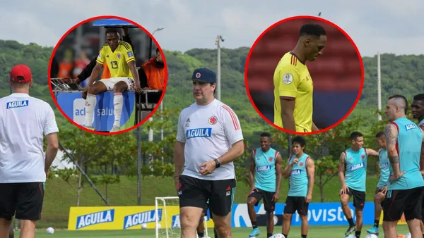 El jugador es la primera baja de la selección Colombia previo vs España (Fotos: Pulzo, El País, Futbolred)